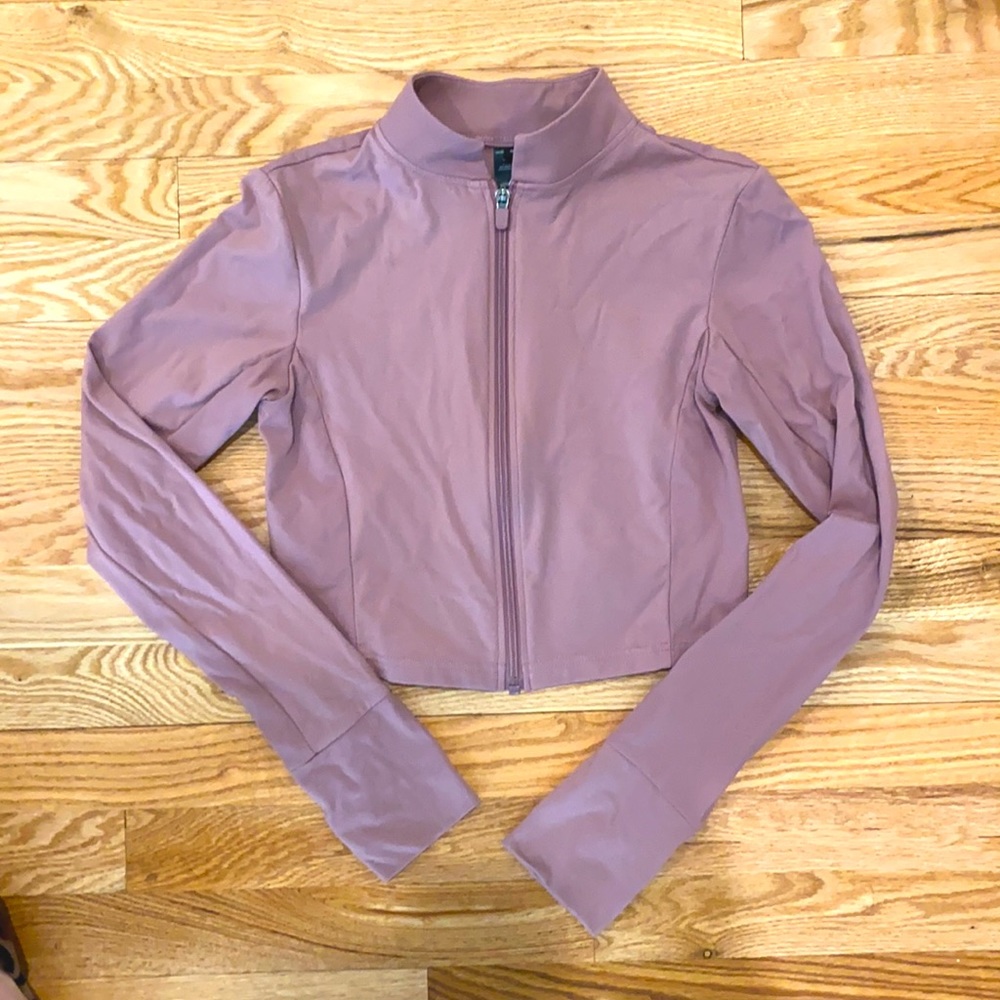 Balance athletics crop zip